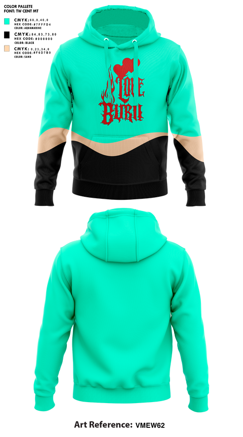Hoodie, Love Burn Fashion Brand, , Teamtime, Team time, sublimation, custom sports apparel, team uniforms, spirit wear, spiritwear, sports uniforms, custom shirts, team store, custom team store, fundraiser sports, apparel fundraiser