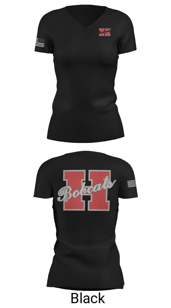 Womens Short Sleeve Vneck Shirt, Hope High School Basketball, Women's Basketball, Teamtime, Team time, sublimation, custom sports apparel, team uniforms, spirit wear, spiritwear, sports uniforms, custom shirts, team store, custom team store, fundraiser sports, apparel fundraiser