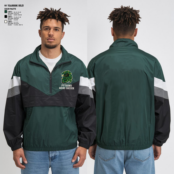 Windbreaker, PYTHONS, Men's Soccer, Teamtime, Team time, sublimation, custom sports apparel, team uniforms, spirit wear, spiritwear, sports uniforms, custom shirts, team store, custom team store, fundraiser sports, apparel fundraiser
