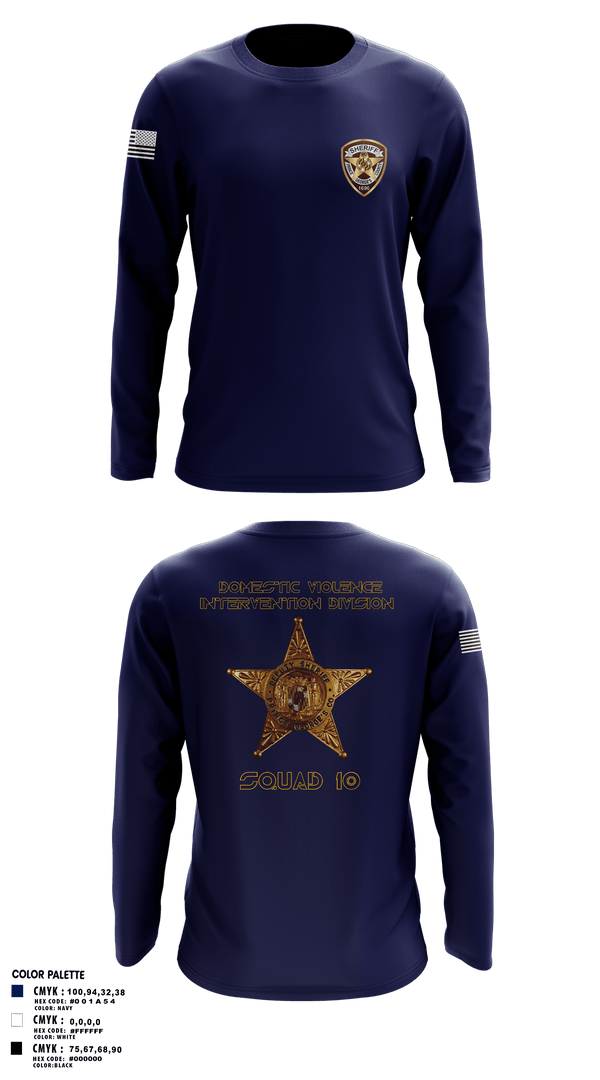 Long Sleeve Performance Shirt, Domestic violence intervention division,, , Teamtime, Team time, sublimation, custom sports apparel, team uniforms, spirit wear, spiritwear, sports uniforms, custom shirts, team store, custom team store, fundraiser sports, apparel fundraiser