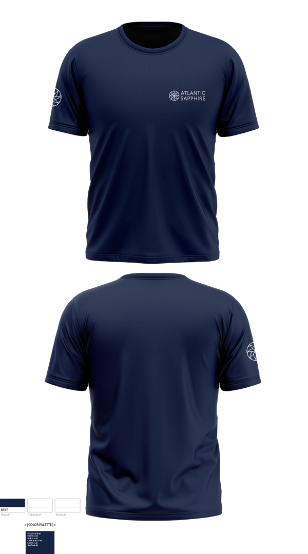 Short Sleeve Performance Shirt, atlantic sapphire, , Teamtime, Team time, sublimation, custom sports apparel, team uniforms, spirit wear, spiritwear, sports uniforms, custom shirts, team store, custom team store, fundraiser sports, apparel fundraiser