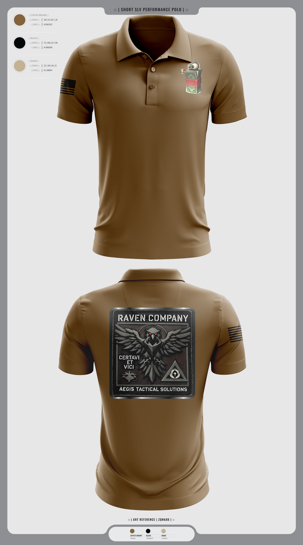 Short Sleeve Performance Polo, RAVEN, , Teamtime, Team time, sublimation, custom sports apparel, team uniforms, spirit wear, spiritwear, sports uniforms, custom shirts, team store, custom team store, fundraiser sports, apparel fundraiser