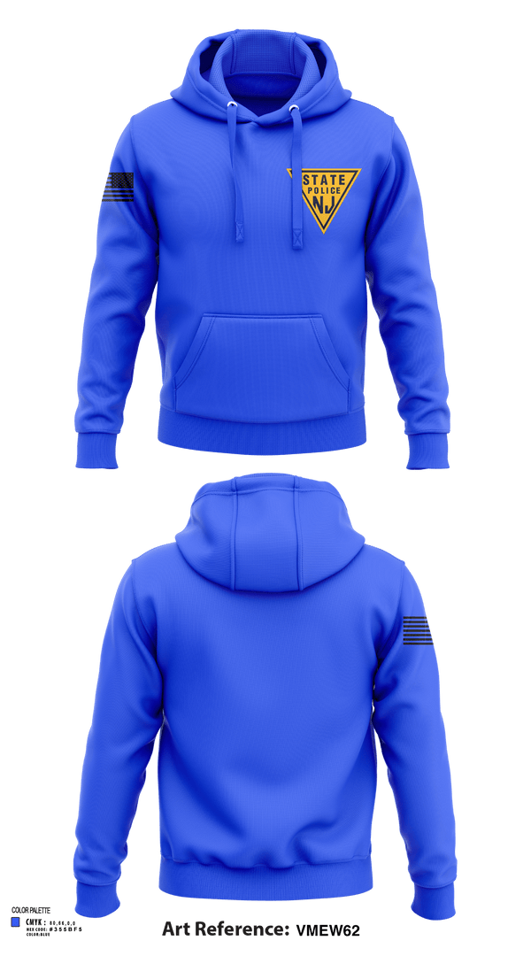 Hoodie, New Jersey state police, , Teamtime, Team time, sublimation, custom sports apparel, team uniforms, spirit wear, spiritwear, sports uniforms, custom shirts, team store, custom team store, fundraiser sports, apparel fundraiser