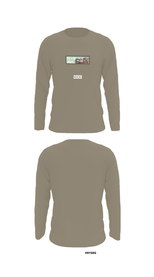 Long Sleeve Performance Shirt, OD01, , Teamtime, Team time, sublimation, custom sports apparel, team uniforms, spirit wear, spiritwear, sports uniforms, custom shirts, team store, custom team store, fundraiser sports, apparel fundraiser