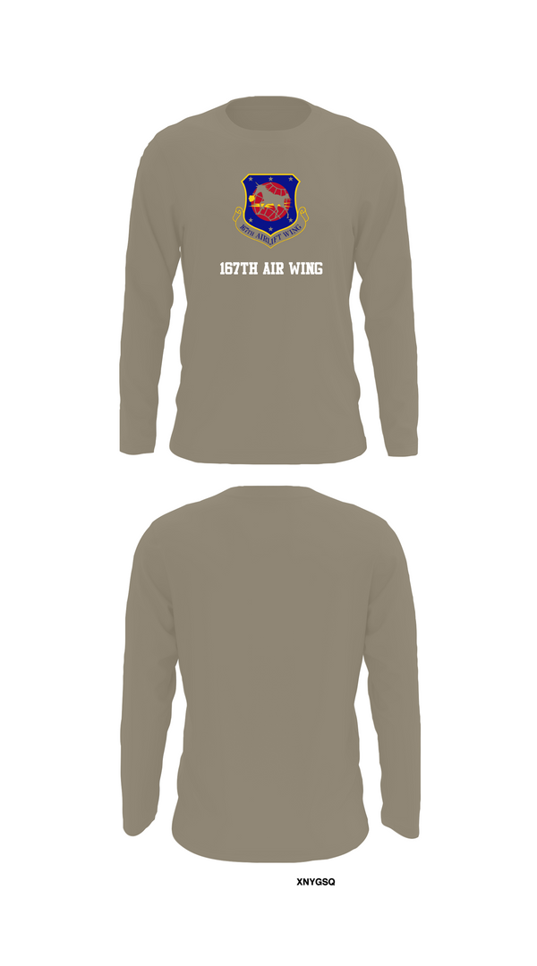 Long Sleeve Performance Shirt, 167th air wing, , Teamtime, Team time, sublimation, custom sports apparel, team uniforms, spirit wear, spiritwear, sports uniforms, custom shirts, team store, custom team store, fundraiser sports, apparel fundraiser