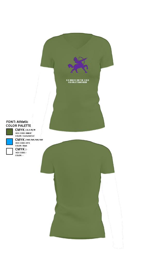 Womens Short Sleeve Vneck Shirt, Brooklyn Center High School Steam Soccer, Men's Soccer, Teamtime, Team time, sublimation, custom sports apparel, team uniforms, spirit wear, spiritwear, sports uniforms, custom shirts, team store, custom team store, fundraiser sports, apparel fundraiser