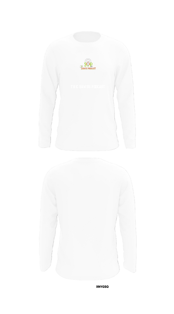 Long Sleeve Performance Shirt, The sawss podcast, , Teamtime, Team time, sublimation, custom sports apparel, team uniforms, spirit wear, spiritwear, sports uniforms, custom shirts, team store, custom team store, fundraiser sports, apparel fundraiser
