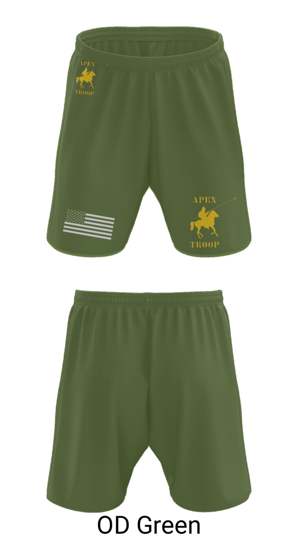 Athletic Shorts With Pockets, Alpha Troop, 1-221 CAV, National Guard, Teamtime, Team time, sublimation, custom sports apparel, team uniforms, spirit wear, spiritwear, sports uniforms, custom shirts, team store, custom team store, fundraiser sports, apparel fundraiser