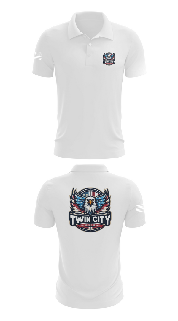 Short Sleeve Performance Polo, Twin City Overhead Door, , Teamtime, Team time, sublimation, custom sports apparel, team uniforms, spirit wear, spiritwear, sports uniforms, custom shirts, team store, custom team store, fundraiser sports, apparel fundraiser