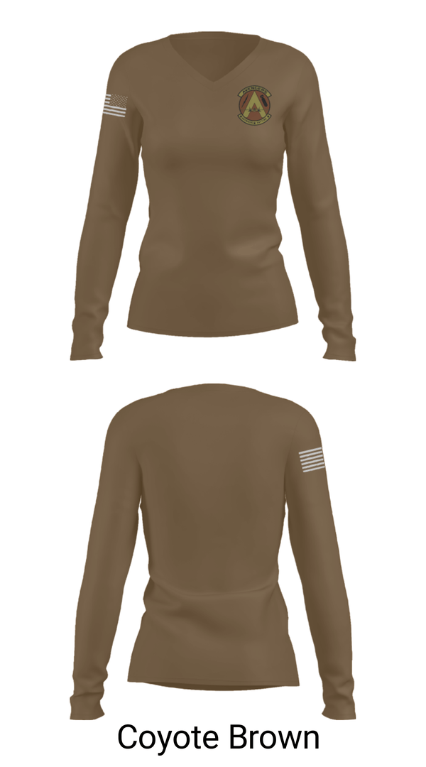 Women's Long Sleeve Vneck Shirt, 340th Flying Training Group, Air Force, Teamtime, Team time, sublimation, custom sports apparel, team uniforms, spirit wear, spiritwear, sports uniforms, custom shirts, team store, custom team store, fundraiser sports, apparel fundraiser