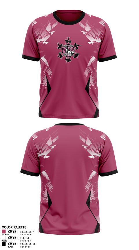 Short Sleeve Performance Shirt, Starlite Vaulters, Cheer, Teamtime, Team time, sublimation, custom sports apparel, team uniforms, spirit wear, spiritwear, sports uniforms, custom shirts, team store, custom team store, fundraiser sports, apparel fundraiser