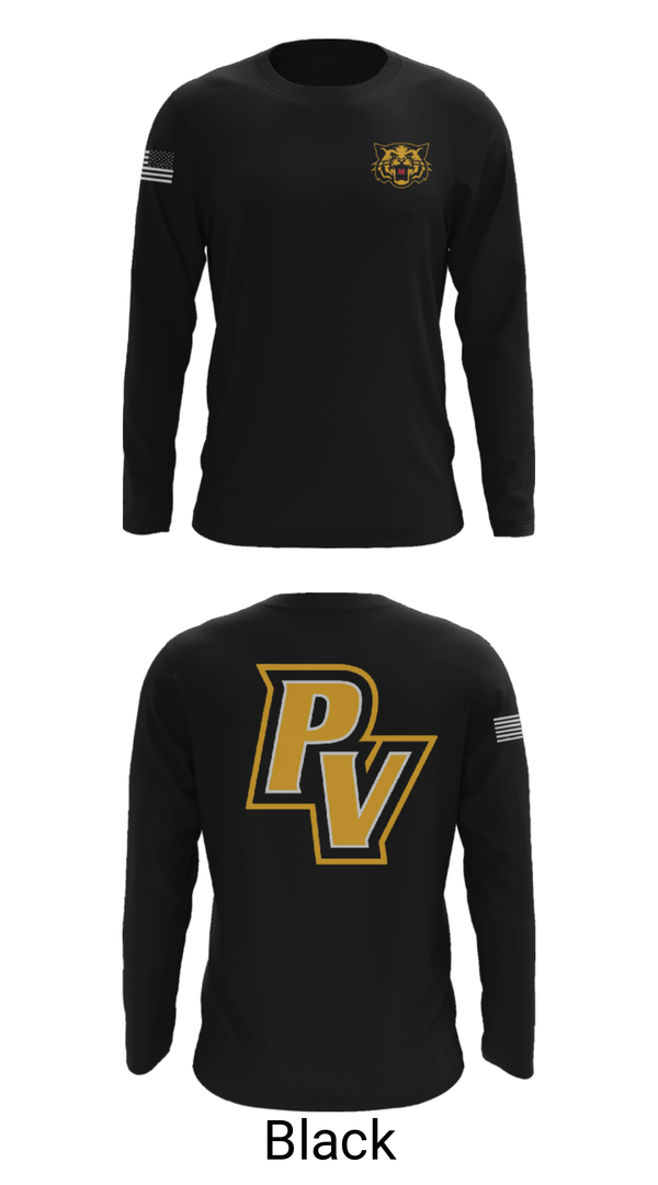 Long Sleeve Performance Shirt, Paint Valley Middle School Band, Spirit Store, Teamtime, Team time, sublimation, custom sports apparel, team uniforms, spirit wear, spiritwear, sports uniforms, custom shirts, team store, custom team store, fundraiser sports, apparel fundraiser