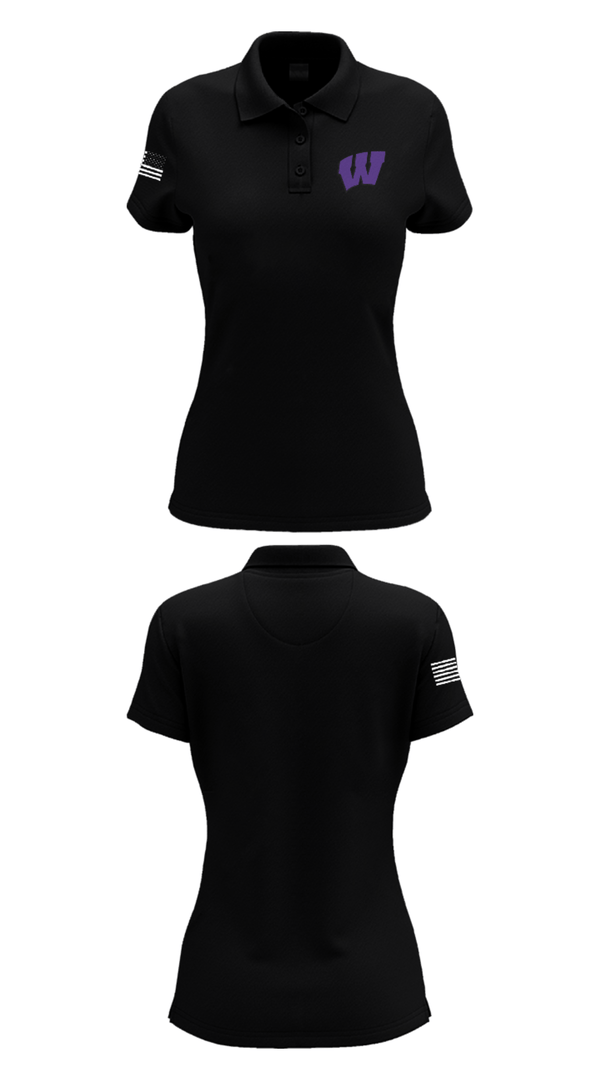 Womens Short Sleeve Performance Polo, Wilburton High School Football, Football, Teamtime, Team time, sublimation, custom sports apparel, team uniforms, spirit wear, spiritwear, sports uniforms, custom shirts, team store, custom team store, fundraiser sports, apparel fundraiser