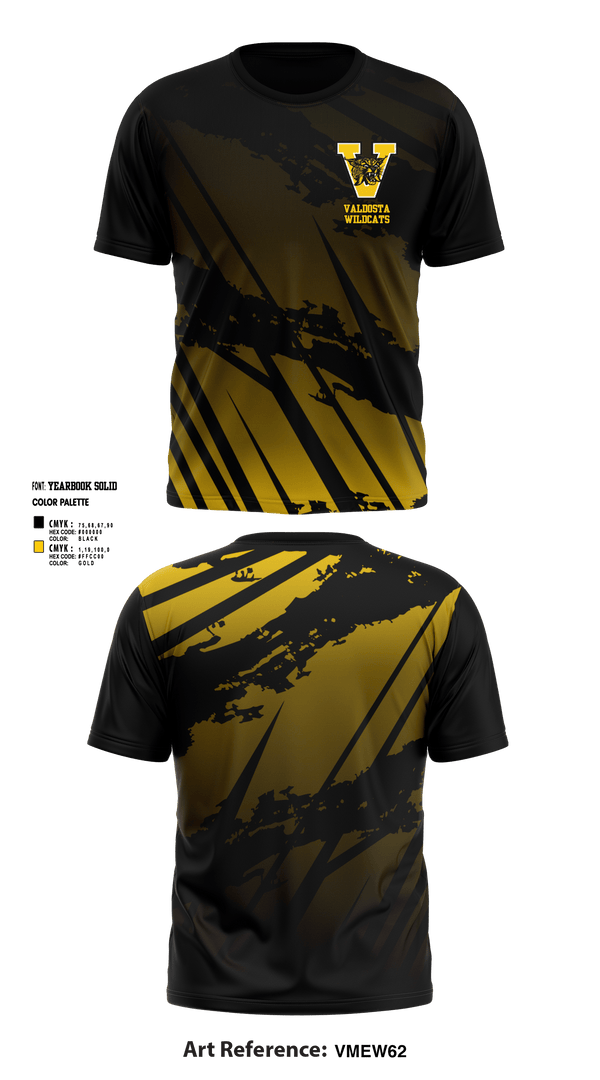 Short Sleeve Performance Shirt, Valdosta Wildcats, , Teamtime, Team time, sublimation, custom sports apparel, team uniforms, spirit wear, spiritwear, sports uniforms, custom shirts, team store, custom team store, fundraiser sports, apparel fundraiser