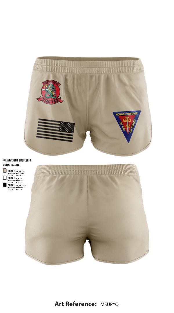 Ranger Panties, MAG-42 VMA-133, , Teamtime, Team time, sublimation, custom sports apparel, team uniforms, spirit wear, spiritwear, sports uniforms, custom shirts, team store, custom team store, fundraiser sports, apparel fundraiser