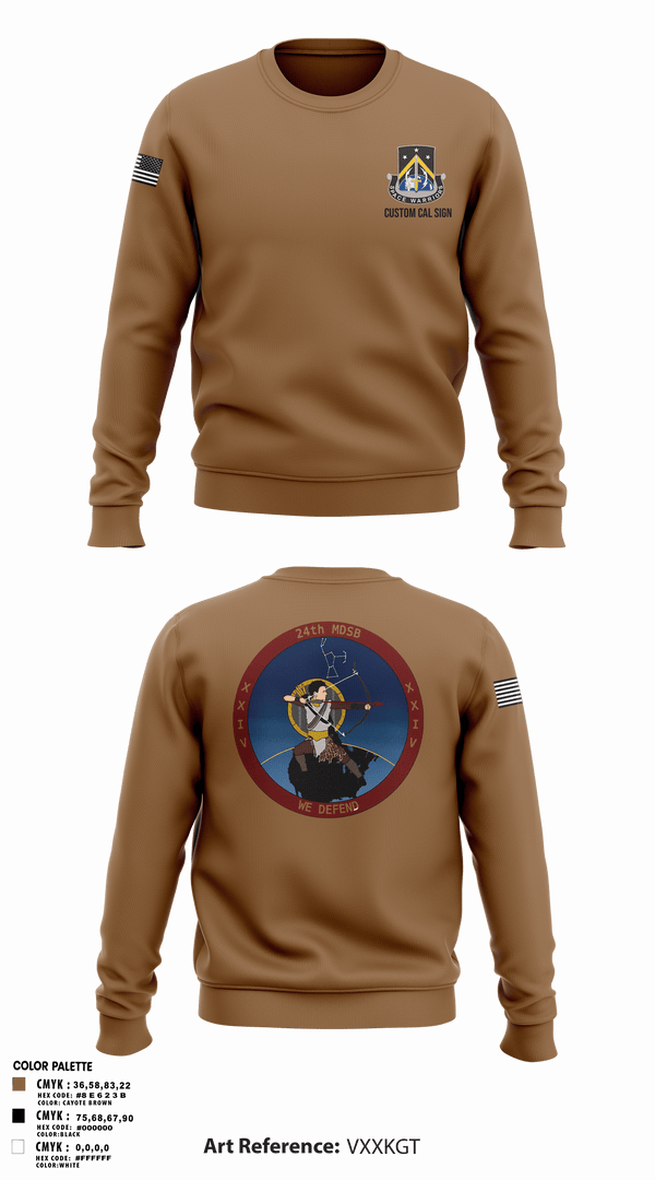 Crew Neck Sweatshirt, 24th MDSB, , Teamtime, Team time, sublimation, custom sports apparel, team uniforms, spirit wear, spiritwear, sports uniforms, custom shirts, team store, custom team store, fundraiser sports, apparel fundraiser