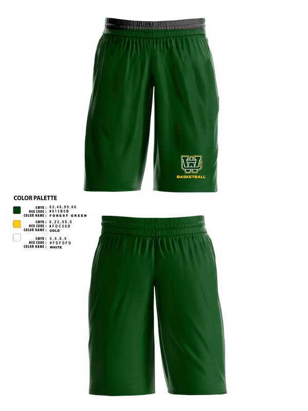 Mens Basketball Shorts, Wilkes Central High School Basketball, Men's Basketball, Teamtime, Team time, sublimation, custom sports apparel, team uniforms, spirit wear, spiritwear, sports uniforms, custom shirts, team store, custom team store, fundraiser sports, apparel fundraiser