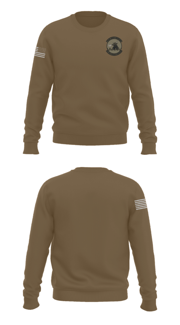 Crew Neck Sweatshirt, 102nd CES, Air Force, Teamtime, Team time, sublimation, custom sports apparel, team uniforms, spirit wear, spiritwear, sports uniforms, custom shirts, team store, custom team store, fundraiser sports, apparel fundraiser