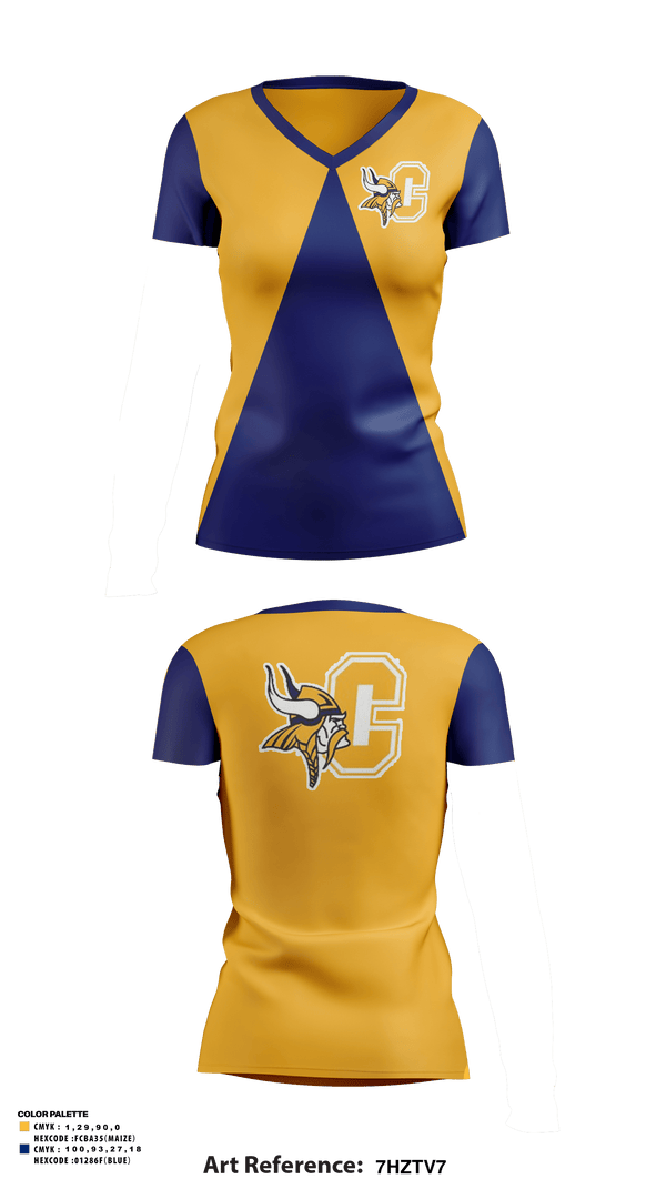 Womens Short Sleeve Vneck Shirt, Walled Lake Central Gymnastics, Spirit Store, Teamtime, Team time, sublimation, custom sports apparel, team uniforms, spirit wear, spiritwear, sports uniforms, custom shirts, team store, custom team store, fundraiser sports, apparel fundraiser