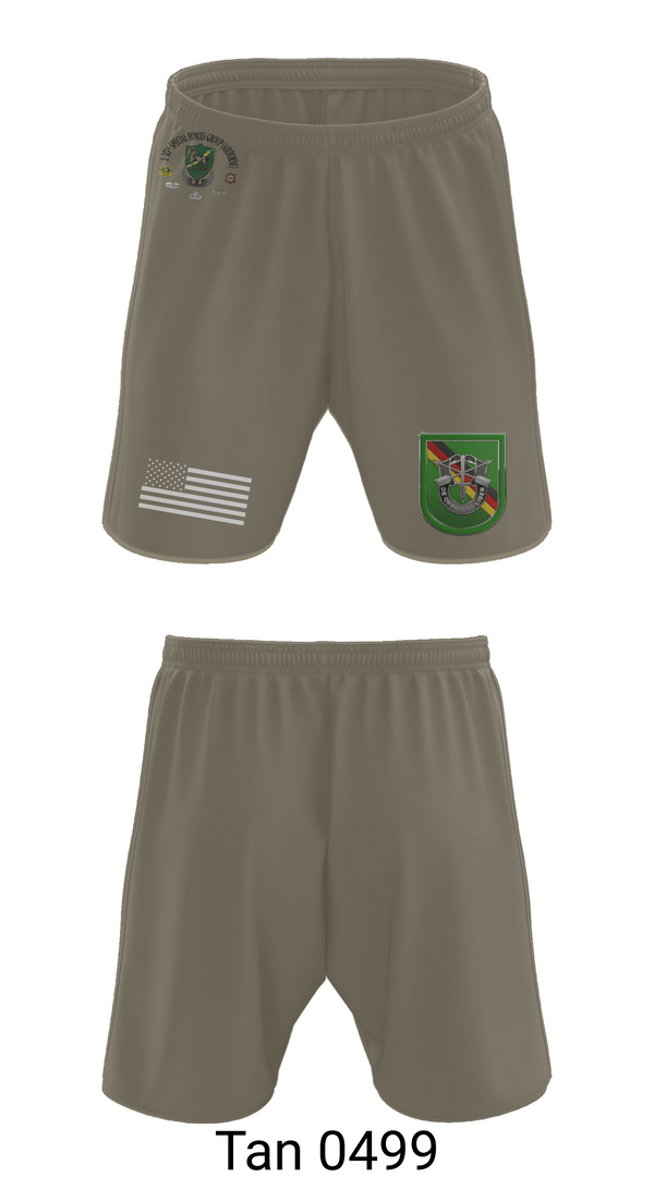 Athletic Shorts With Pockets, 1-10 SFG FSC, Army, Teamtime, Team time, sublimation, custom sports apparel, team uniforms, spirit wear, spiritwear, sports uniforms, custom shirts, team store, custom team store, fundraiser sports, apparel fundraiser