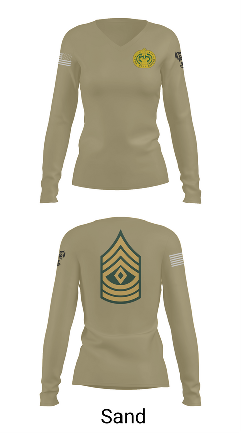 Womens Long Sleeve Vneck Shirt, 82nd ABN div, , Teamtime, Team time, sublimation, custom sports apparel, team uniforms, spirit wear, spiritwear, sports uniforms, custom shirts, team store, custom team store, fundraiser sports, apparel fundraiser