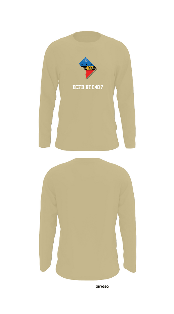 Long Sleeve Performance Shirt, Rescue Engine 56DCFD RTC407, Fire Department, Teamtime, Team time, sublimation, custom sports apparel, team uniforms, spirit wear, spiritwear, sports uniforms, custom shirts, team store, custom team store, fundraiser sports, apparel fundraiser