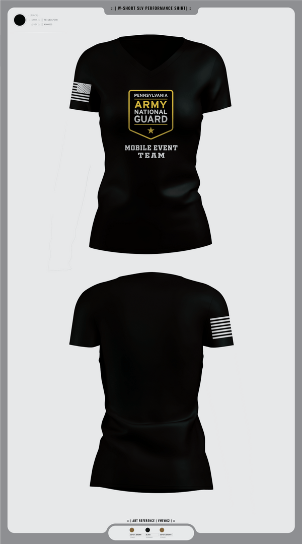 Womens Short Sleeve Vneck Shirt, Recruiting, National Guard, Teamtime, Team time, sublimation, custom sports apparel, team uniforms, spirit wear, spiritwear, sports uniforms, custom shirts, team store, custom team store, fundraiser sports, apparel fundraiser