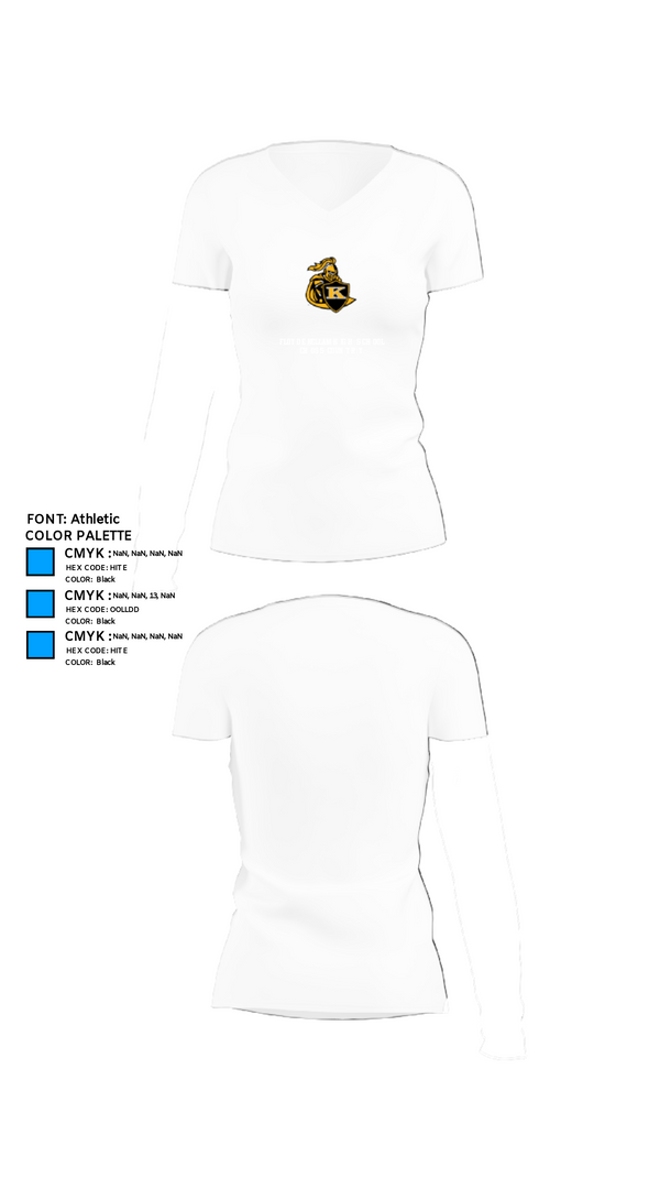 Womens Short Sleeve Vneck Shirt, Floyd E Kellam High School Cross Country, Cross Country, Teamtime, Team time, sublimation, custom sports apparel, team uniforms, spirit wear, spiritwear, sports uniforms, custom shirts, team store, custom team store, fundraiser sports, apparel fundraiser