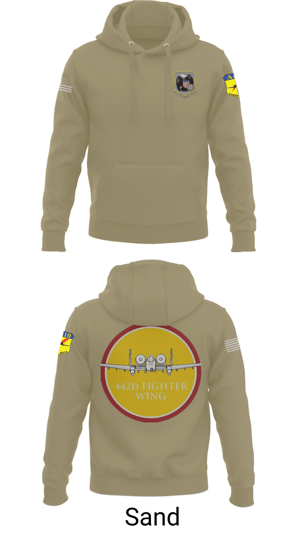 Hoodie, 442D FW, , Teamtime, Team time, sublimation, custom sports apparel, team uniforms, spirit wear, spiritwear, sports uniforms, custom shirts, team store, custom team store, fundraiser sports, apparel fundraiser