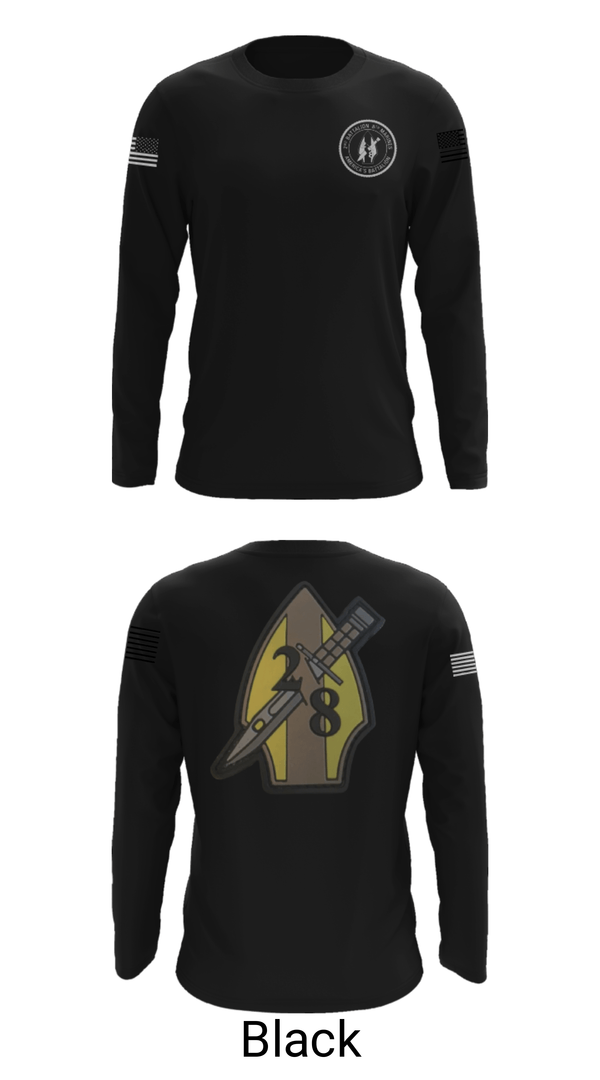 Long Sleeve Performance Shirt, 2nd bn 8th Marines, Marines, Teamtime, Team time, sublimation, custom sports apparel, team uniforms, spirit wear, spiritwear, sports uniforms, custom shirts, team store, custom team store, fundraiser sports, apparel fundraiser