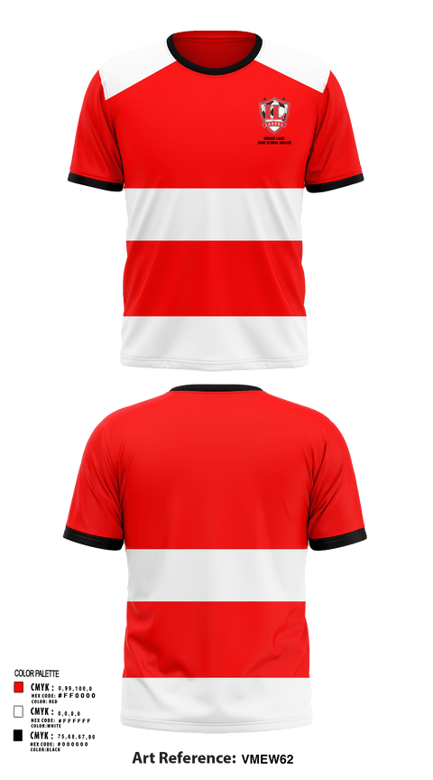 Short Sleeve Performance Shirt, Indian Lake High School Soccer, Men's Soccer, Teamtime, Team time, sublimation, custom sports apparel, team uniforms, spirit wear, spiritwear, sports uniforms, custom shirts, team store, custom team store, fundraiser sports, apparel fundraiser