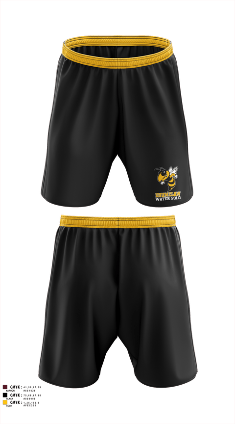 Athletic Shorts With Pockets, Enumclaw High School Water Polo, Water Polo, Teamtime, Team time, sublimation, custom sports apparel, team uniforms, spirit wear, spiritwear, sports uniforms, custom shirts, team store, custom team store, fundraiser sports, apparel fundraiser