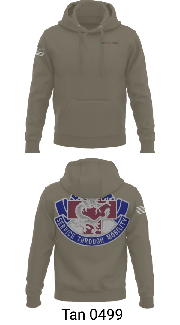 Hoodie, 131st SAD, Army, Teamtime, Team time, sublimation, custom sports apparel, team uniforms, spirit wear, spiritwear, sports uniforms, custom shirts, team store, custom team store, fundraiser sports, apparel fundraiser