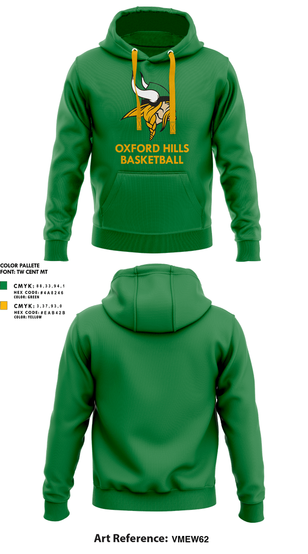Hoodie, Oxford Hills Comprehensive High School Basketball, Men's Basketball, Teamtime, Team time, sublimation, custom sports apparel, team uniforms, spirit wear, spiritwear, sports uniforms, custom shirts, team store, custom team store, fundraiser sports, apparel fundraiser