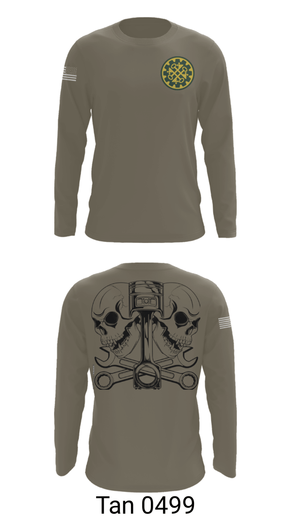 Long Sleeve Performance Shirt, 46th MP Co, Army, Teamtime, Team time, sublimation, custom sports apparel, team uniforms, spirit wear, spiritwear, sports uniforms, custom shirts, team store, custom team store, fundraiser sports, apparel fundraiser