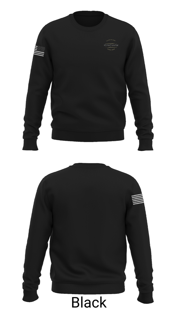 Crew Neck Sweatshirt, Streetworkz, , Teamtime, Team time, sublimation, custom sports apparel, team uniforms, spirit wear, spiritwear, sports uniforms, custom shirts, team store, custom team store, fundraiser sports, apparel fundraiser