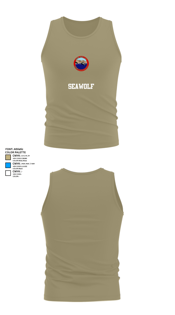 Tank Top, SEAWOLF, , Teamtime, Team time, sublimation, custom sports apparel, team uniforms, spirit wear, spiritwear, sports uniforms, custom shirts, team store, custom team store, fundraiser sports, apparel fundraiser