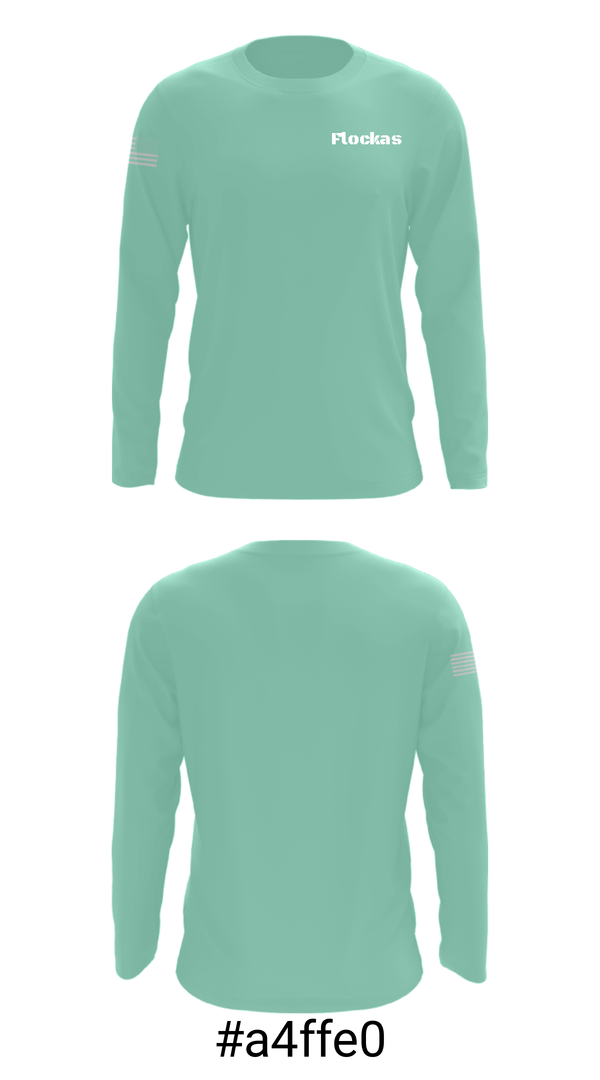 Long Sleeve Performance Shirt, Flockas, Men's Basketball, Teamtime, Team time, sublimation, custom sports apparel, team uniforms, spirit wear, spiritwear, sports uniforms, custom shirts, team store, custom team store, fundraiser sports, apparel fundraiser
