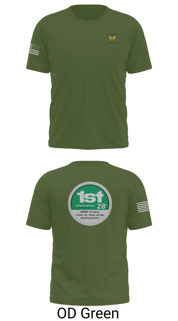Old School Cotton Feel Shirt, 28th MP Company, National Guard, Teamtime, Team time, sublimation, custom sports apparel, team uniforms, spirit wear, spiritwear, sports uniforms, custom shirts, team store, custom team store, fundraiser sports, apparel fundraiser