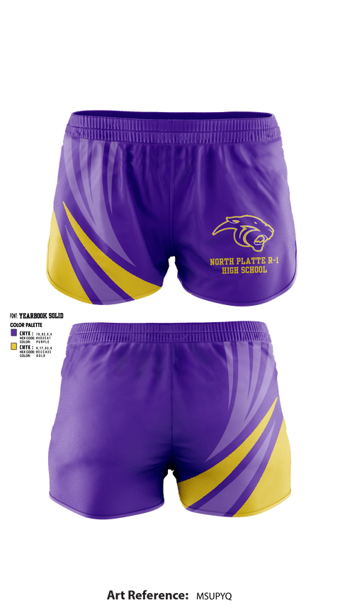 Womens Shorts, North Platte R-1 High School Volleyball, Women's Volleyball, Teamtime, Team time, sublimation, custom sports apparel, team uniforms, spirit wear, spiritwear, sports uniforms, custom shirts, team store, custom team store, fundraiser sports, apparel fundraiser