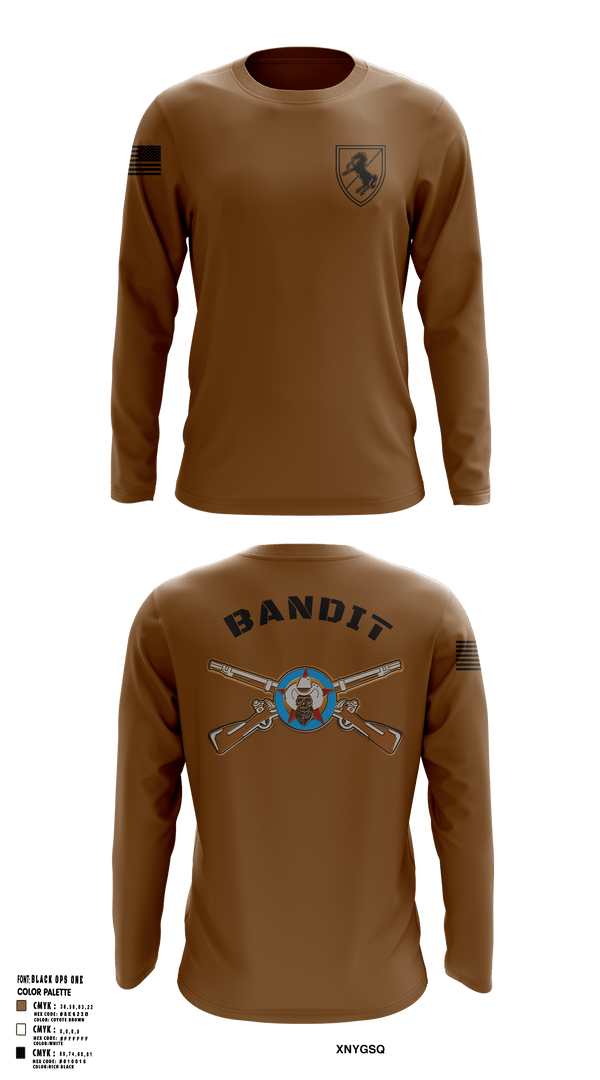 Long Sleeve Performance Shirt, Bandit TroopBandit Troop 2.0, Army, Teamtime, Team time, sublimation, custom sports apparel, team uniforms, spirit wear, spiritwear, sports uniforms, custom shirts, team store, custom team store, fundraiser sports, apparel fundraiser