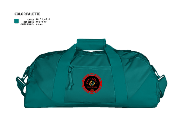 Duffle Bag, Cranberry Country K9s, , Teamtime, Team time, sublimation, custom sports apparel, team uniforms, spirit wear, spiritwear, sports uniforms, custom shirts, team store, custom team store, fundraiser sports, apparel fundraiser