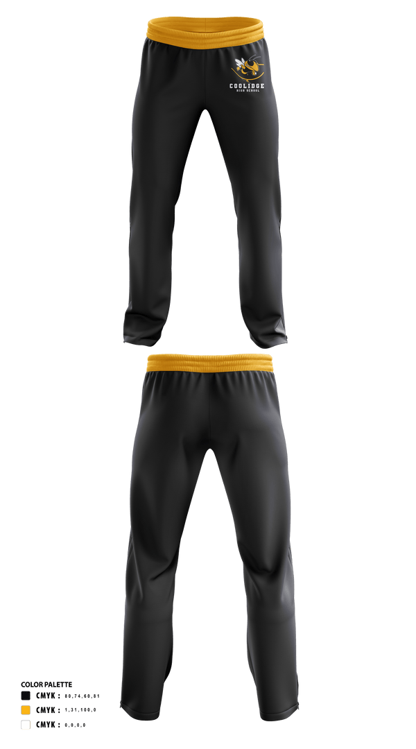 Sweatpants, Coolidge High School Cross Country, Cross Country, Teamtime, Team time, sublimation, custom sports apparel, team uniforms, spirit wear, spiritwear, sports uniforms, custom shirts, team store, custom team store, fundraiser sports, apparel fundraiser