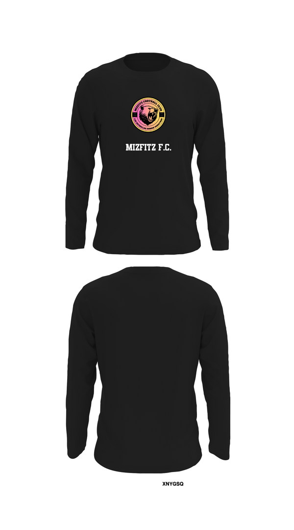 Long Sleeve Performance Shirt, Mizfitz F.C., Women's Soccer, Teamtime, Team time, sublimation, custom sports apparel, team uniforms, spirit wear, spiritwear, sports uniforms, custom shirts, team store, custom team store, fundraiser sports, apparel fundraiser