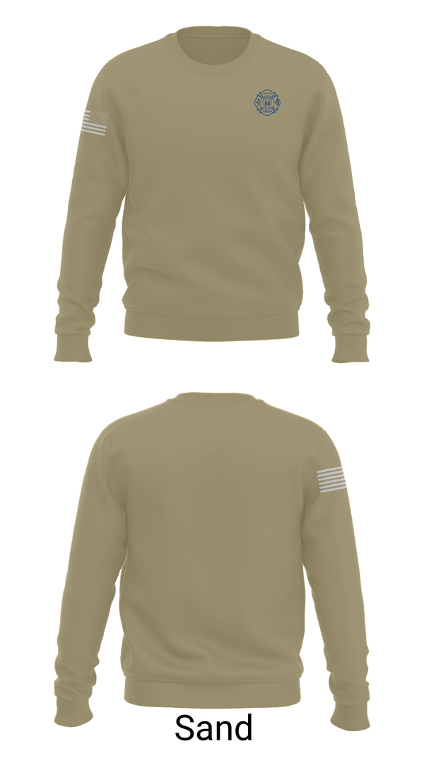 Crew Neck Sweatshirt, Lakewood Fire Department, Fire Department, Teamtime, Team time, sublimation, custom sports apparel, team uniforms, spirit wear, spiritwear, sports uniforms, custom shirts, team store, custom team store, fundraiser sports, apparel fundraiser