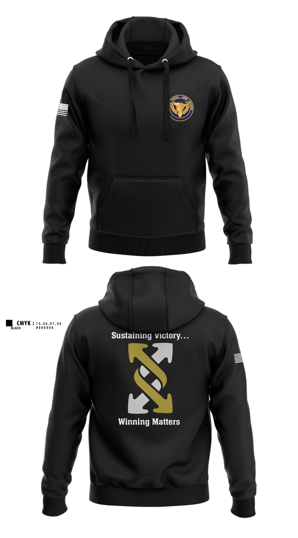 Hoodie, 143rd ESC, , Teamtime, Team time, sublimation, custom sports apparel, team uniforms, spirit wear, spiritwear, sports uniforms, custom shirts, team store, custom team store, fundraiser sports, apparel fundraiser
