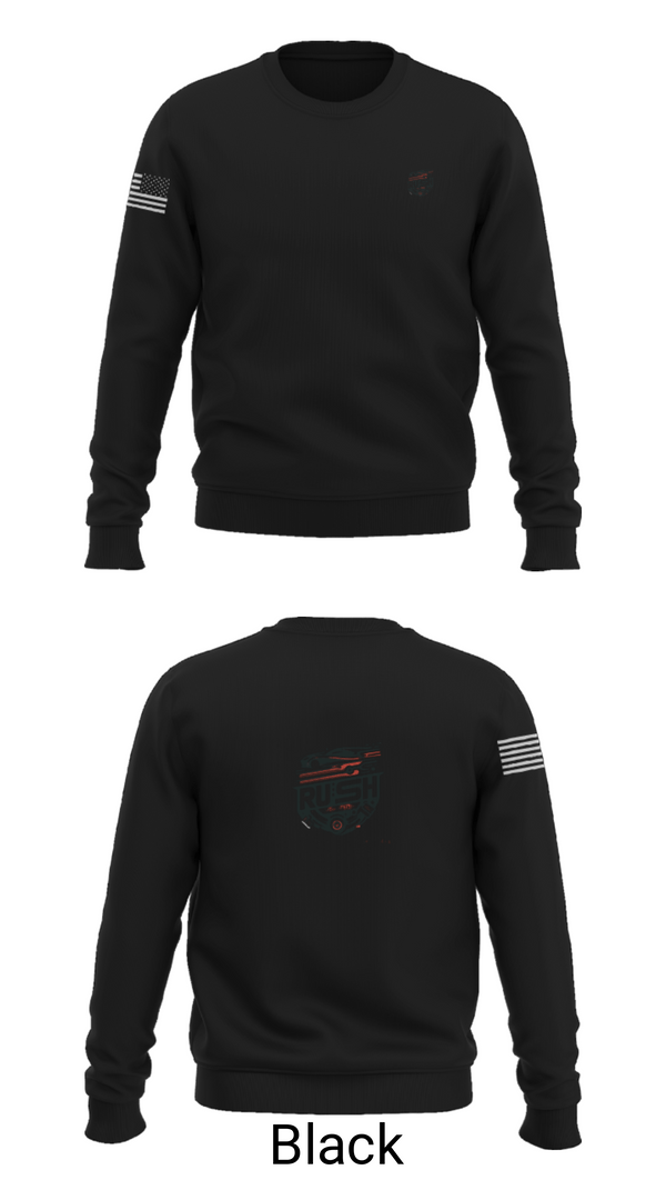 Crew Neck Sweatshirt, Rush auto detail, , Teamtime, Team time, sublimation, custom sports apparel, team uniforms, spirit wear, spiritwear, sports uniforms, custom shirts, team store, custom team store, fundraiser sports, apparel fundraiser