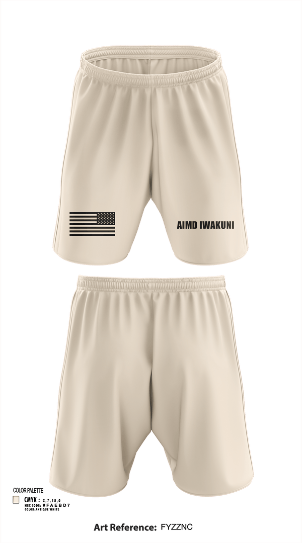 Athletic Shorts With Pockets, AIMD Iwakuni, Navy, Teamtime, Team time, sublimation, custom sports apparel, team uniforms, spirit wear, spiritwear, sports uniforms, custom shirts, team store, custom team store, fundraiser sports, apparel fundraiser