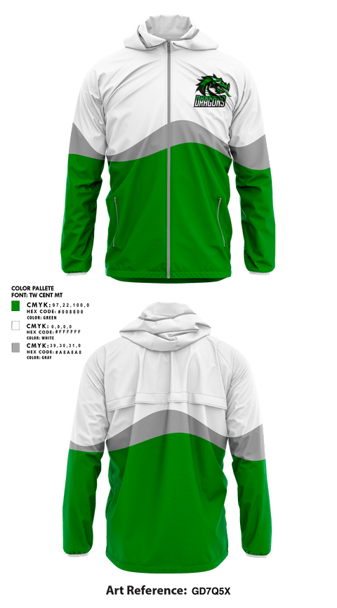 Windbreaker, Chelsea Dragons, , Teamtime, Team time, sublimation, custom sports apparel, team uniforms, spirit wear, spiritwear, sports uniforms, custom shirts, team store, custom team store, fundraiser sports, apparel fundraiser