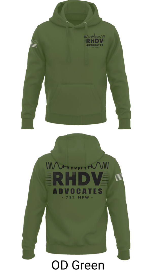 Hoodie, 711 HPW/RHDV, Army, Teamtime, Team time, sublimation, custom sports apparel, team uniforms, spirit wear, spiritwear, sports uniforms, custom shirts, team store, custom team store, fundraiser sports, apparel fundraiser